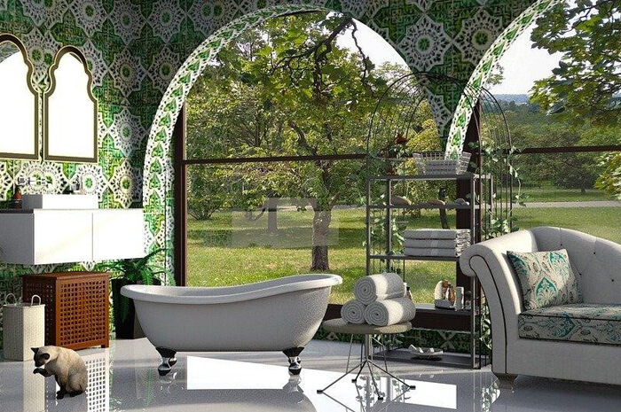 Biophilic design architecture